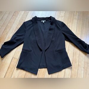 Maurices Black Open-Front Blazer